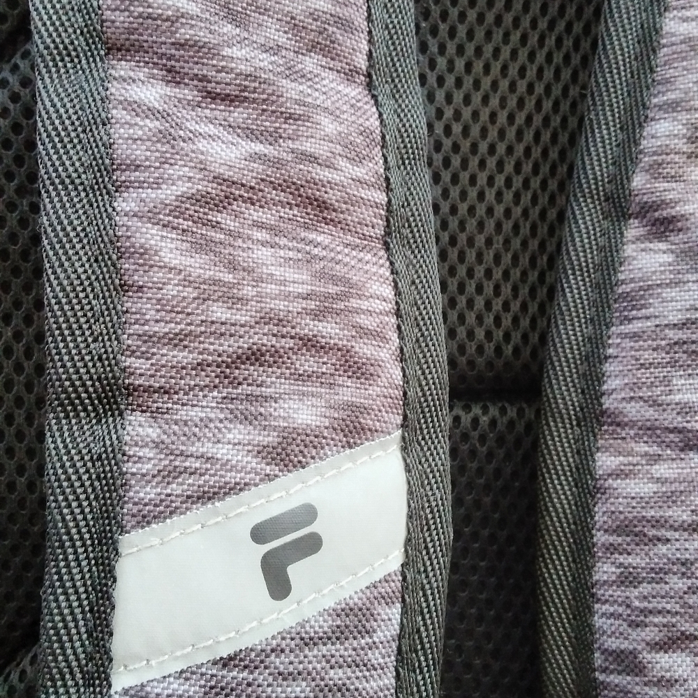 Fila Turquoise/Pink/Dapple Grey Backpack - Picture 7 of 8